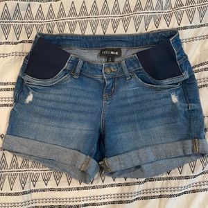 Maternity shorts, Indigo Blue brand